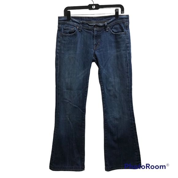 Citizens Of Humanity Denim - Citizens Of Humanity Ingrid #002 Stretch Low Waist Flare Jeans Sz 31 Boho Indie